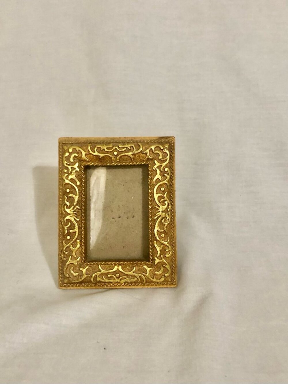 Small Gold Tone Picture Frame